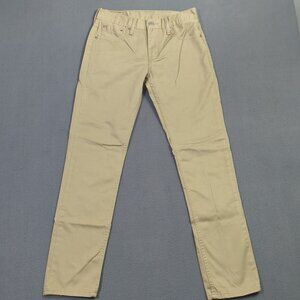 Levi's Pants Men's 30x32 Beige 511 Slim Fit Tapered Leg